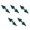 dark green, variant on Chinese Bowknot Buttons Satins Fabric Closures Button Craft for Cheongsam Jackets Bag Decorations Frog Buttons