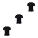 thumbnail image 1 of Sonducket Moda africana para hombres Tops unisex para estilo y comodidad Algodón expresivo Hombres africanos Traje tradicional Manga corta negro Type1 NO1, 1 of 6