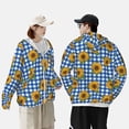 thumbnail image 4 of Lsque Sunflowers UPF 50+ Lightweight Sun Protection Men's Women's Long Sleeve Shirt, Hoodie Performance -3X-Large, 4 of 9