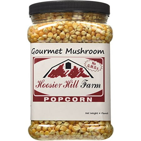 Hoosier Hill Farm Gourmet Mushroom Popcorn, 4 lbs. Plastic