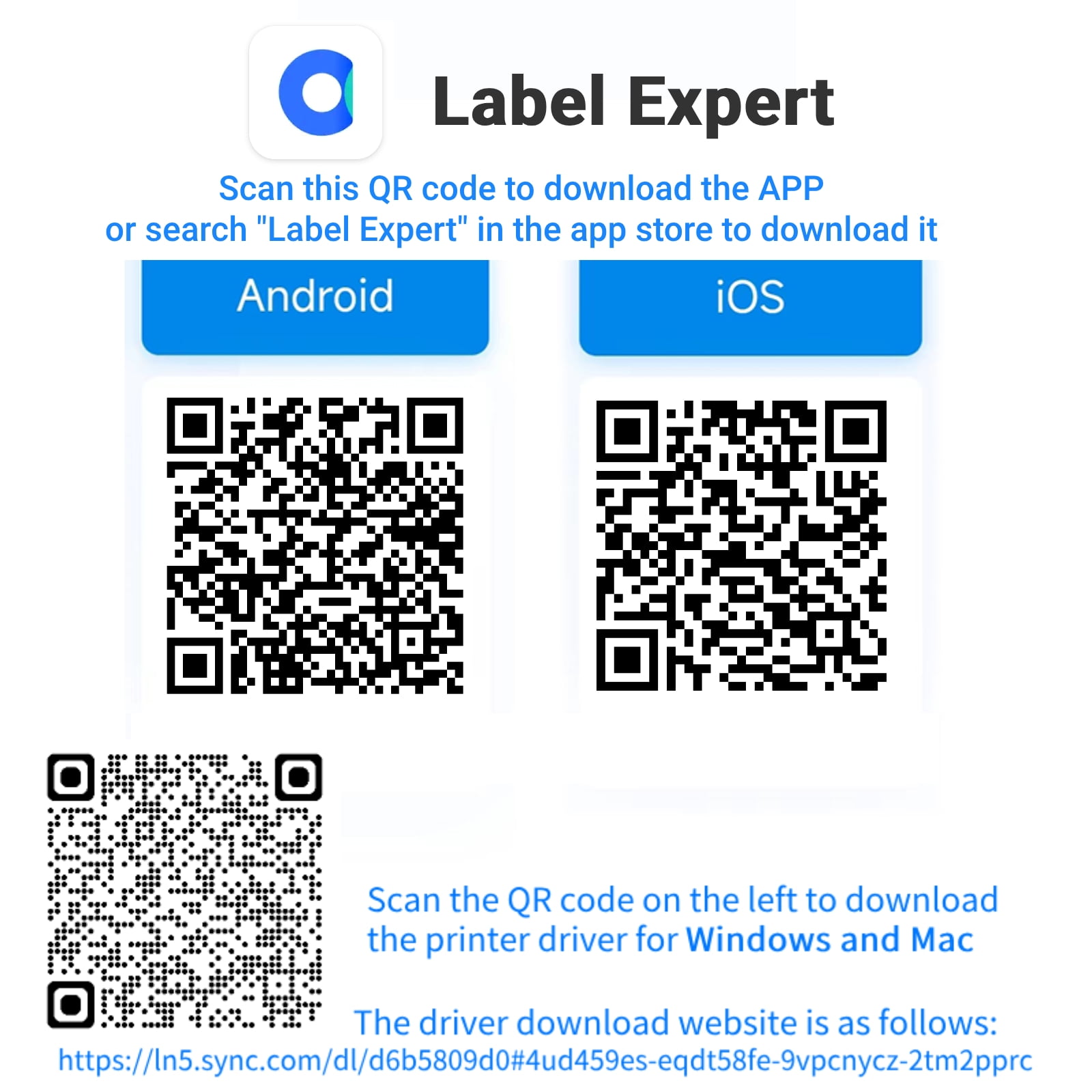Bluetooth Thermal Shipping Label Printer, Wireless 4x6 Label Printer for Shipping Package and Small Business, Compatible with Android iOS Windows Mac, High Speed Labels Maker Printer