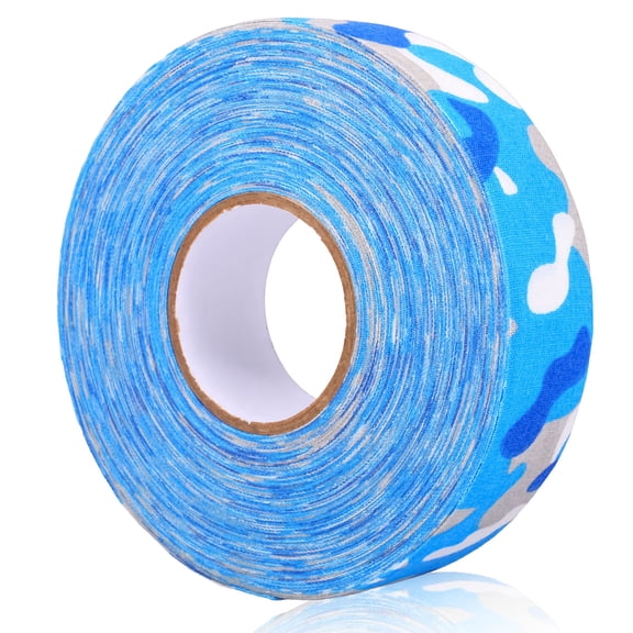 Threns Hockey Tape Grip, Waterproof Athletic Sports Tape. 1" Multipurpose Cloth Tape for Lacrosse Stick Handles Pullup Bars Tools Fingers Water-Resistan Protect from Scratches Smudges, 1 Roll