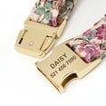 thumbnail image 4 of Didog Fabric Fancy Floral Dog Cat Collar Metal Gold Buckle D Ring Collar for Small Large Dogs, 4 of 8