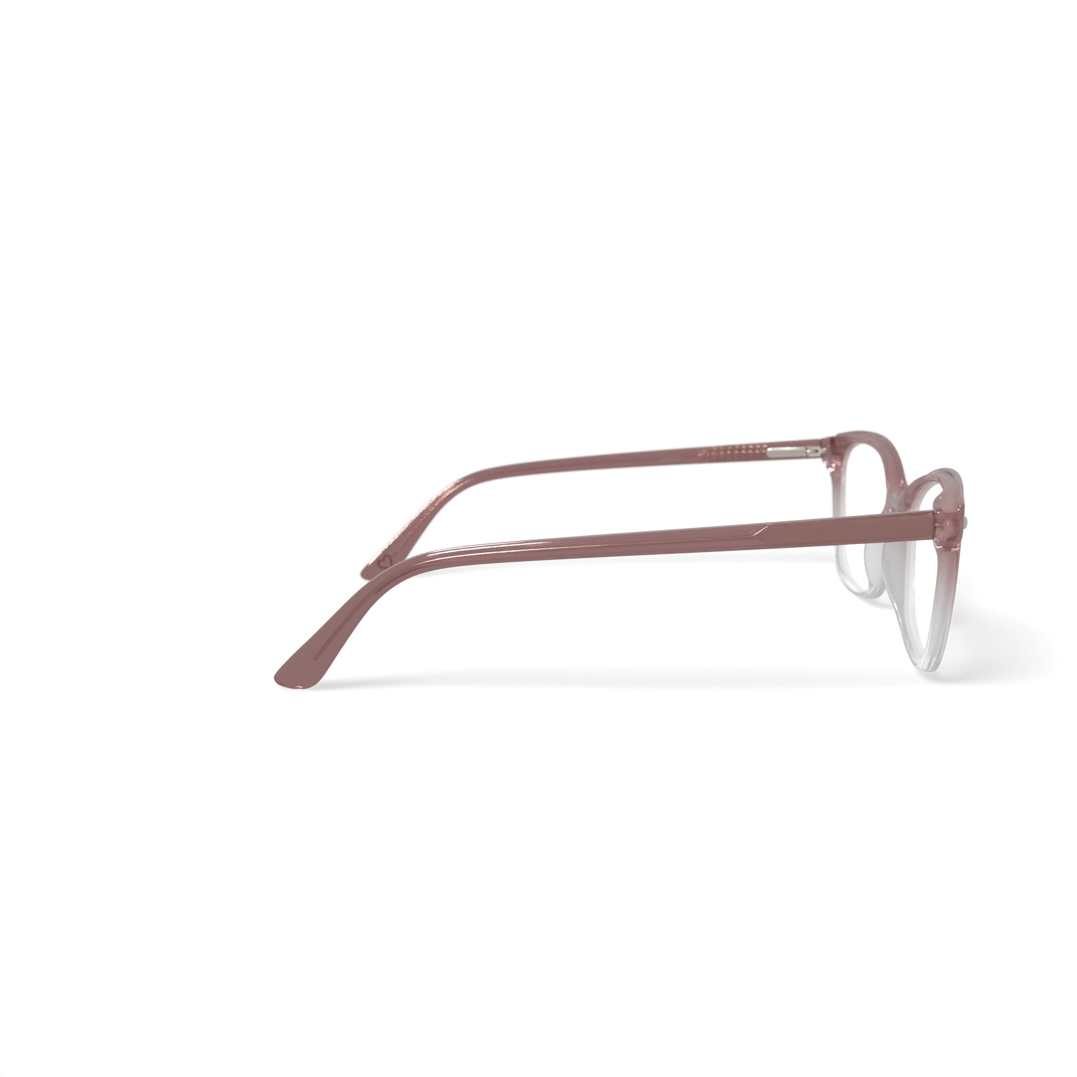 Hard Candy Women's HCV06 Sandy Square Prescription Eyeglasses with Case, Light Brown Gradient
