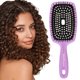 thumbnail image 1 of Cepillo flexible Curl Keeper, morado, cepillo desenredante con cerdas flexibles para usar en la ducha, peinar los rizos y eliminar los enredos, accesorios ligeros para todo tipo de cabello, 1 of 6