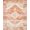 Terracotta Ivory, Pattern 13, variant on ODIKA 8'x10' Washable Area Rug Non-Shedding, Easy Care, Beige Neutral Boho Vintage Interlocking Trellis Border Cream for King Size Bedroom Under Bed, Master Suite