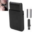 thumbnail image 3 of Men Trimmer de Barba, Recortador de Barba Portátil USB ABS Negro ergononómico para Casa, 3 of 7