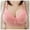Pink, variant on Womens No Steel Ring French Underwear Sexy Big Open Back Beautiful Back U Shaped Bra Summer Ultra Thin Bud Bra