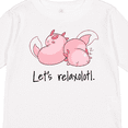 thumbnail image 4 of Inktastic Let's Relaxolotl with Sleeping Axolotls Boys or Girls Long Sleeve Toddler T-Shirt, 4 of 5