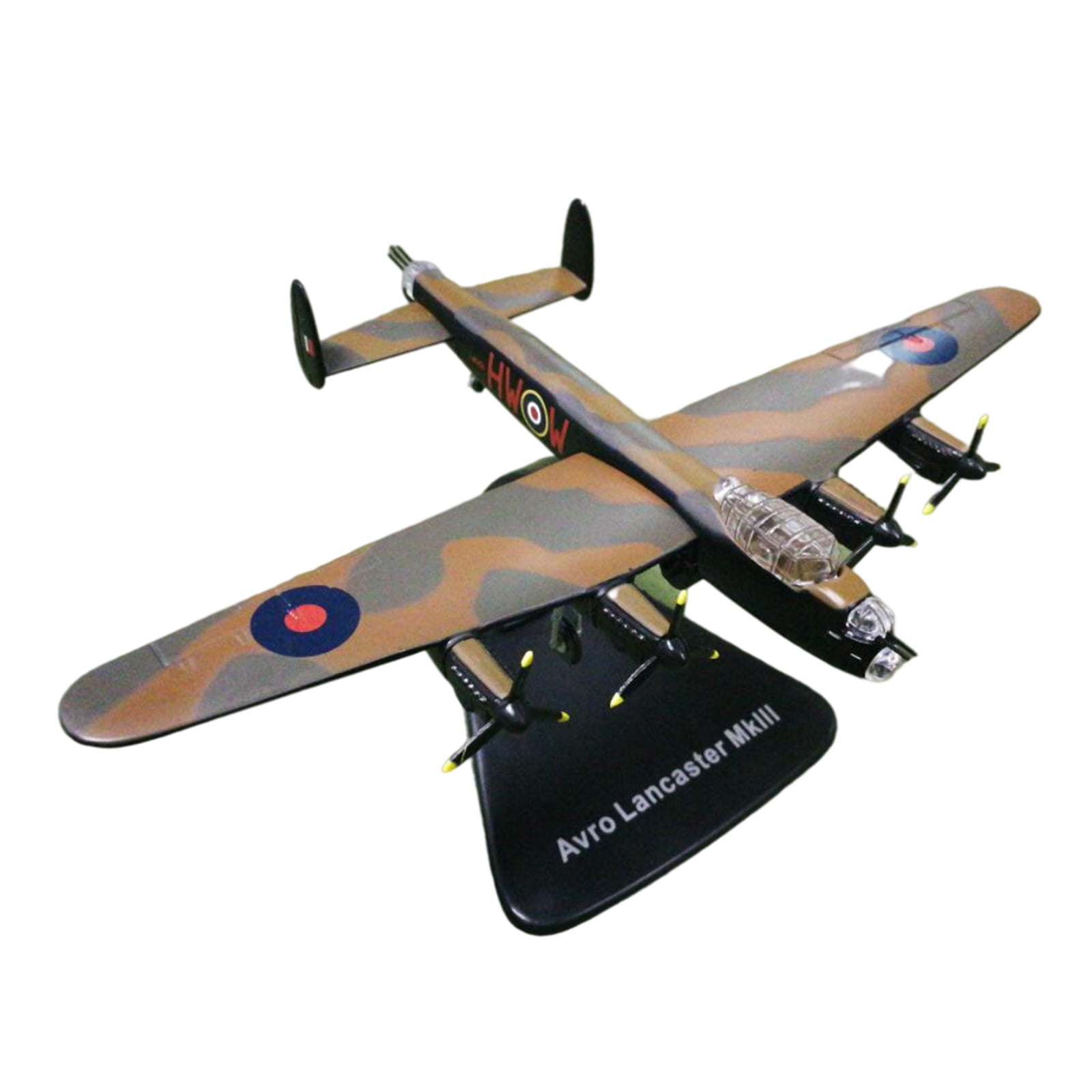 1:144 Die-cast Aircraft Plane Model Pre-Assembled Airplane Vehicle Ornament 