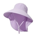 thumbnail image 4 of Sun Hats UPF 50+ Fishing Hat Uv Protection Hat Sun Hats with UV Protection for Hiking Women's Summer Large Hat Visor Visor Neck Outdoor Mountaineering Fisherman Sun Hat, 4 of 4