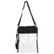 thumbnail image 1 of Bolsa De Hombro Transparente, Bolsa De Mensajero Transparente Forro Visible De Espacio Suficiente Para Viajar OTVIAP Clear Messenger Bag, 1 of 8