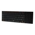 thumbnail image 1 of Rapoo Wireless Touchpad Keyboard E9080 - Keyboard - wireless - 2.4 GHz - black, 1 of 5