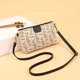 thumbnail image 2 of Bolso de mano sencillo de moda, bolso de mujer con estampado, pequeño bolso cuadrado, bolso de hombro combinable para mujer, 2 of 6