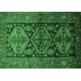 thumbnail image 1 of Ahgly Company Indoor Rectangle Persian Emerald Green Traditional Area Rugs, 2' x 3', 1 of 4