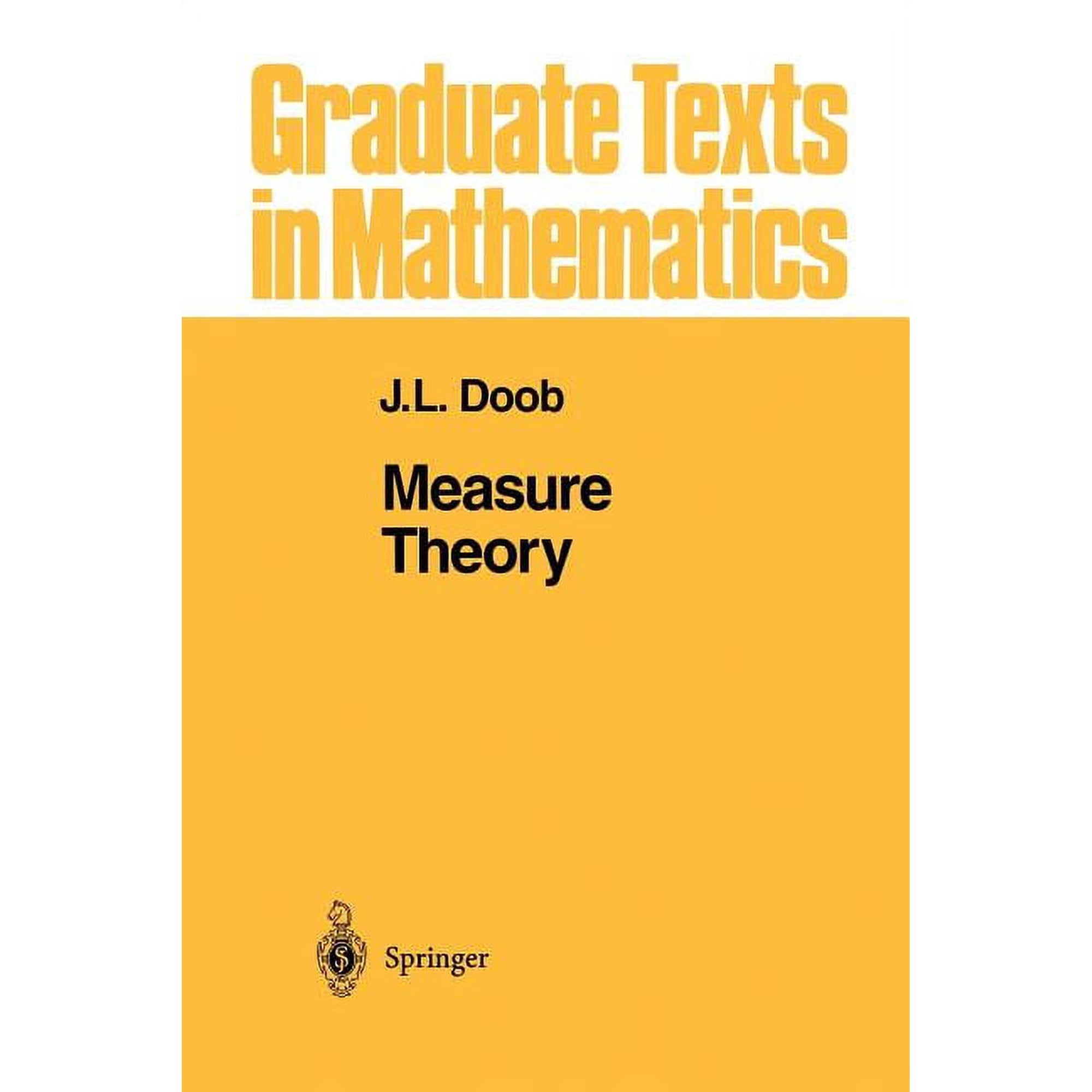 Graduate Texts in Mathematics Measure Theory Book 143 (Paperback)
