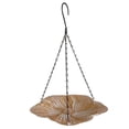 thumbnail image 2 of simhoa Outdoor Hanging Bird Feeder Bird Bath Bird Food Holder for Yard Lawn Outside Golden, 2 of 10