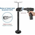thumbnail image 6 of RV Slide Out Support Jacks (Set of 6) - 30,000lb Heavy Duty Rv Stabilizer Jacks Support, 21"-34" Quick-Lift Adjustable - Power Drill & Hand Crank Compatible for Campers, Travel Trailers & RVs, 6 of 7