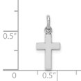 thumbnail image 2 of Charme Croix en Or Blanc 14K, 2 of 2