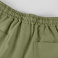 thumbnail image 6 of ADSSDQ Mens Casual Baggy Cargo Pants Stretch Sweatpants Loose Fit Drawstring Hiking Workout Joggers with Multi Pockets Army Green 2XL, 6 of 8