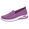 thumbnail image 2 of Caywon Women Slip On Sneakers, Mesh Breathable Walking Shoes, Lightweight Casual Flat Loafers, Comfortable Ladies Shoes Zapatillas Mujer, 2 of 8