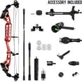 thumbnail image 3 of Sanlida Archery 37" Hero 10 Ⅱ Flagship Top of The Line Target Compound Bow Kit with Accessories for Competition&Professional Archers, 40-50&50-60Lbs, Draw Length 24"-31.5",Limited Life-time Warranty, 3 of 6