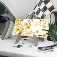 thumbnail image 3 of License Plate, Floral Pattern with Bees Decorative Front,Personalized Stainless Steel License Plate Cover For Men Women,12.2" X 6.2", 3 of 6