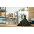 thumbnail image 2 of Ahgly Company Tapis d'Intérieur Lavables en Machine, Ronds Transitionnels de Zone Grise de Minuit, Ronds de 6 Pi, 2 of 7