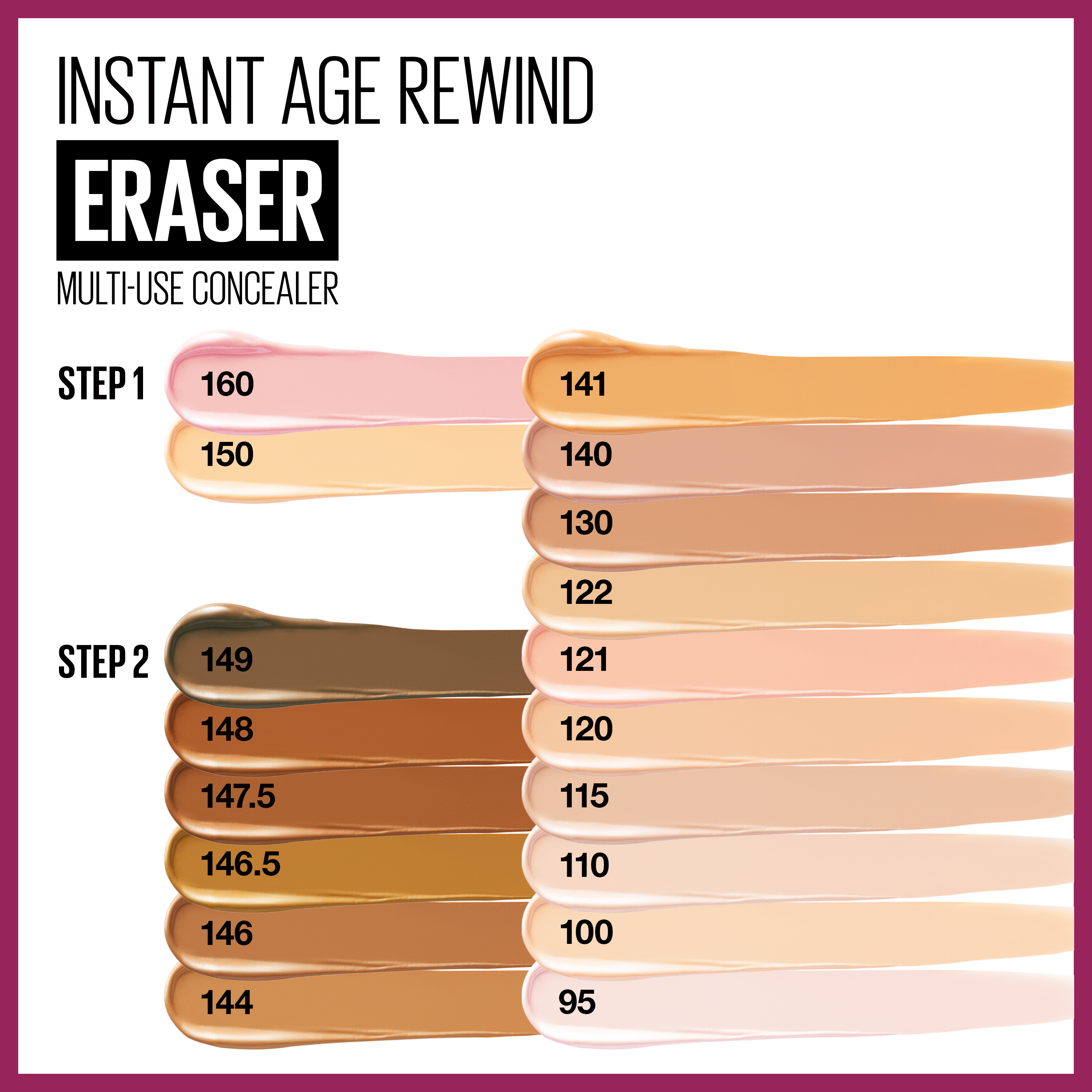 Maybelline Instant Age Rewind Instant Eraser Multi Use Concealer, 120, 0.2 fl oz - image 3 of 9