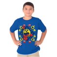 thumbnail image 5 of Ugly Christmas Pixel PACMAN Snowflake Crewneck T Shirts Boy Girl Teen Brisco Brands X, 5 of 6