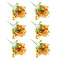 thumbnail image 2 of 6 flores artificiales, ramos artificiales para interior y exterior, crisantemos artificiales de primavera, plantas artificiales de primavera y verano, decoraciones para jardín, hogar y fiestas, planta, 2 of 5