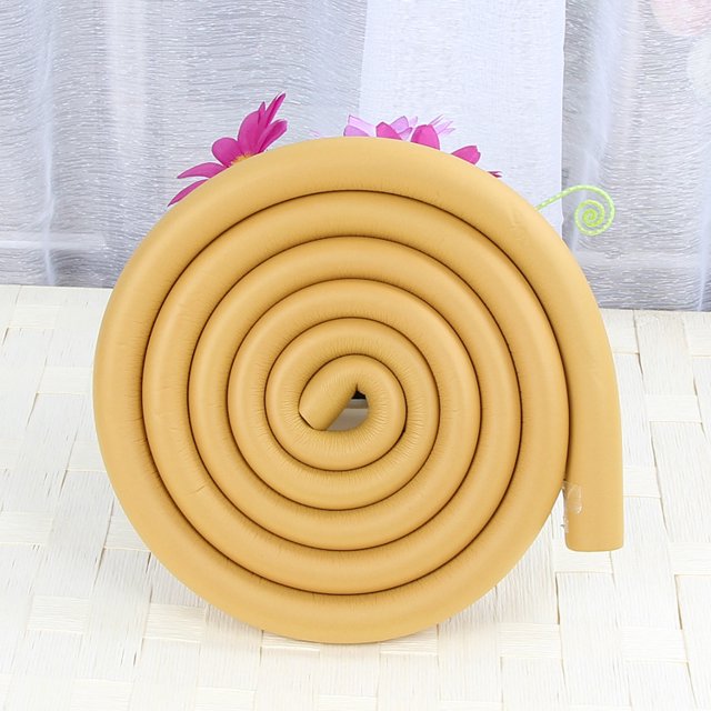 Tira anticolisión en forma de U engrosada y ensanchada, mesa de té de vidrio multifuncional para niños, tira de protección de seguridad contra golpes con esponja