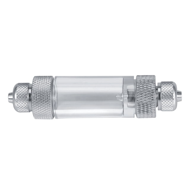 CO2 Bubble Counter Double Head, Aquarium Water Plant Tool, Prevent Backflow, Count Carbon Dioxide, Easy Installation