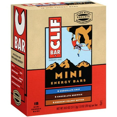 Clif Bar Mini Energy Bars, Variety Pack, 18ct