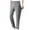 #H-Gray, variant on GuangCheng Mens Stretch Golf Pants Casual Slim Fit Dress Pants Elastic Waist Tapered Work Cropped Trousers