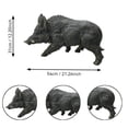 thumbnail image 5 of 21.26'' Simulated Resin Animal Garden Statue - Heavy-Duty Outdoor & Indoor Decor,Weather-Resistant Art Sculpture for Lawn,Patio,Office,Home & Yard,Black, 5 of 8