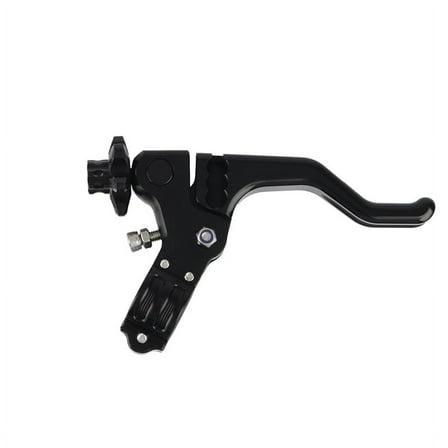 Motorcycle 22mm Stunt Clutch Lever Short Performance Cable Easy Pull Left Lever for Grom RM125(Black),1 x Motorcycle Clutch Lever,Black