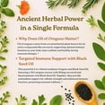 thumbnail image 3 of Cápsulas blandas de aceite de orégano, 300 unidades | 2 en 1 con aceite de semilla negra | Carvacrol y timoquinona 4 veces más potentes | De origen vegetal, sin OMG, 3 of 3