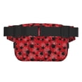 thumbnail image 3 of Fotbe A Web With A Spider 1 Cangurera Cuadrada con Estampado de Doble Capa, Bolsa de Cintura Ajustable Mini para Hombres y Mujeres, 3 of 9