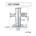 thumbnail image 2 of Stainless Steel Cross Bracing Piles For Marine Use Boat Bollard For Marine, 2 of 5