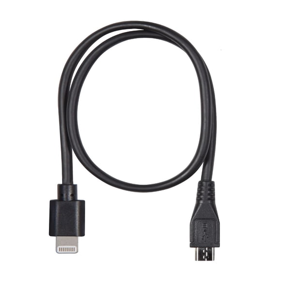 Shure Motiv Replacement 15" Lightning Cable for MV5, MV51, MV88+ and Mvi (AMV-LTG15)