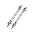 thumbnail image 1 of Unique Bargains 2pcs 7.5cm/2.95in Adjustable Front Bumper Lip Splitter Strut Rod Tie Silver Tone, 1 of 6