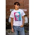 thumbnail image 5 of Funny Skull 3D Glasses 3Dead Joke Plus Size Crewneck Graphic Tee Shirt Brisco Brands 5X, 5 of 6