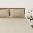 thumbnail image 3 of Awesome Home Ultra Soft Jersey Knit Deep Pocket Sheet Sets Queen/Queen XL - Taupe, 3 of 5