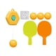 thumbnail image 1 of Juego de autoentrenamiento de mesa colgante Sunnimix Entrenador de ping pong amarillo, 1 of 8