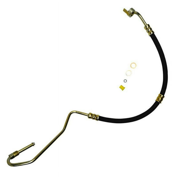 Power Steering Pressure Line Hose Assembly - Elite Hoses Fits select: 1998-2002 TOYOTA COROLLA, 1998-2002 CHEVROLET GEO PRIZM