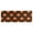 Brown Halloween Pumpkin, variant on Checkered Halloween Pumpkin Pattern Kitchen Rug Mat,Kitchen Runner Rugs Non Skid Washable,Decorative Kitchen Floor Mats for Kitchen,Sink,Laundry,17"X47"