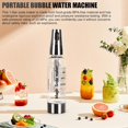 thumbnail image 6 of Portable Soda Siphon, 1L Travel Sparkling Water Maker Machine for Home & Outdoor, Carbonated Water Soda Streaming Machine, Soda Maker for Cocktails or Fizzy Drink, 8 gram CO2 Cartridges(Not Included), 6 of 14