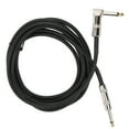 thumbnail image 3 of Cable de guitarra de ángulo recto a cable recto de audio AMP de 6,35 mm para tocar en escenario profesional 10 pi, 3 of 12
