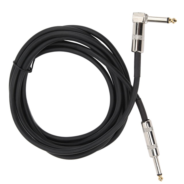 Cable de Guitarra ANGGREK ángulo Recto A Recto 6,35mm Para Interpretación Profesional